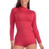 6827 BODY CACHETERO Body Mangas largas y cuello alto.
