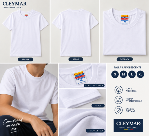 8d13eed2-4fb4-4f34-b765-1b4941cf4f3b Camiseta Blanca Cuello Redondo Unisex 171B